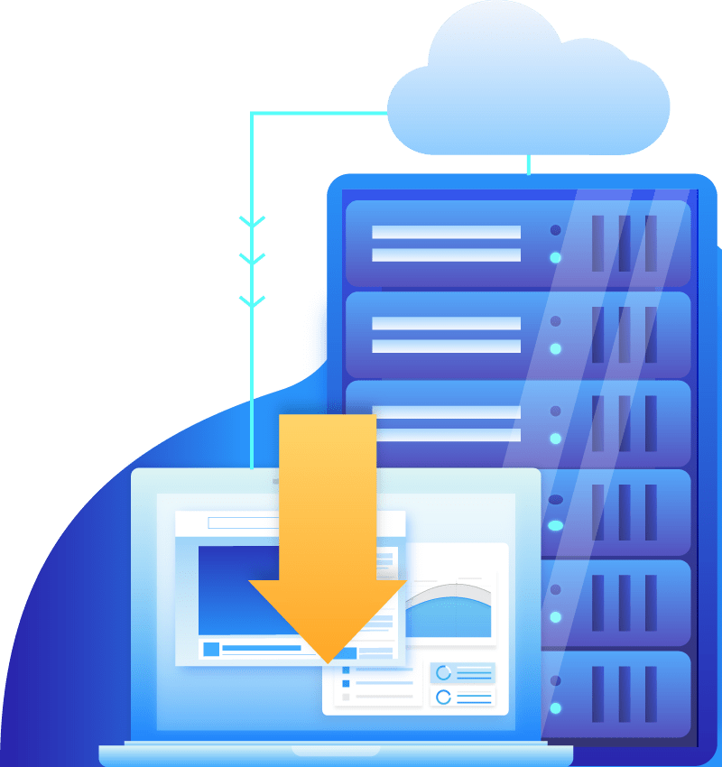 1X Hosting Illustration 04 Reliable British Server Hosting